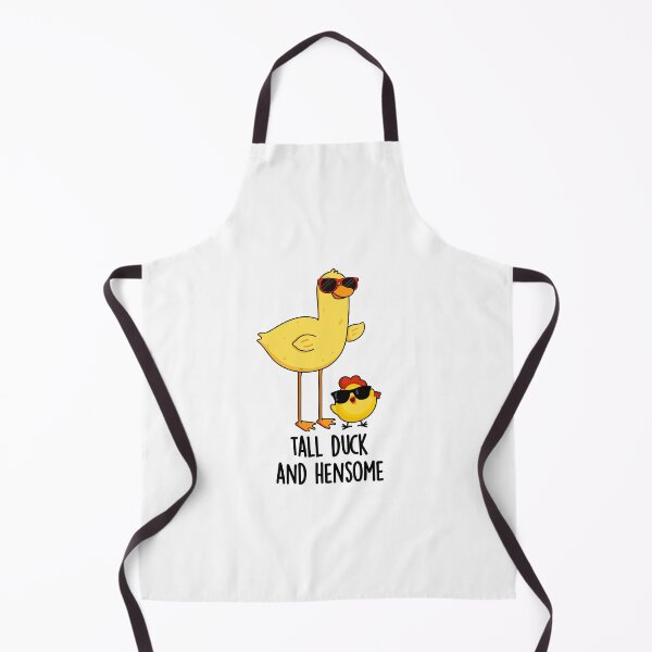 Item preview, Tall Duck And Hensome Funny Animal Puns  designed and sold by punnybone.
