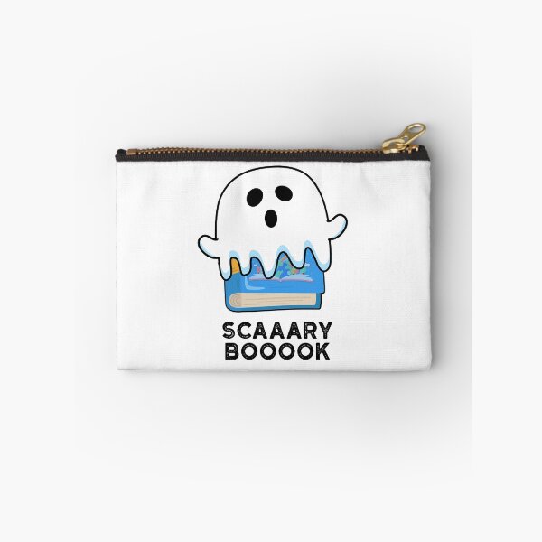 Item preview, Scaaaary Booook Funny Ghost Book Puns  designed and sold by punnybone.