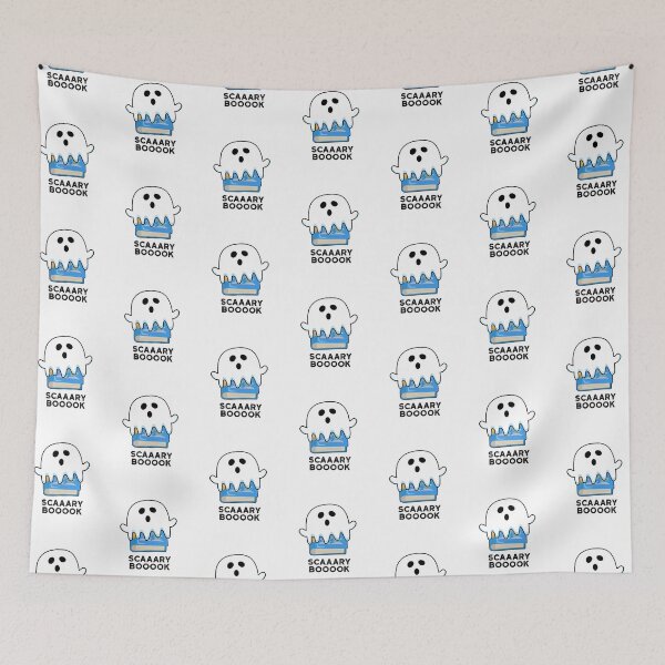 Item preview, Scaaaary Booook Funny Ghost Book Puns  designed and sold by punnybone.
