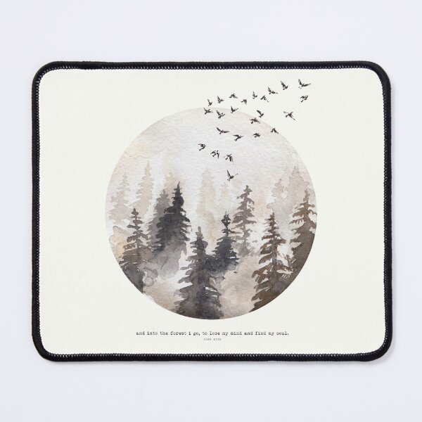 Item preview, Into The Forest I Go - Spirituality, Boho, Nature Lover, Calm, Outdoors, Hiking designed and sold by wolfandbird.