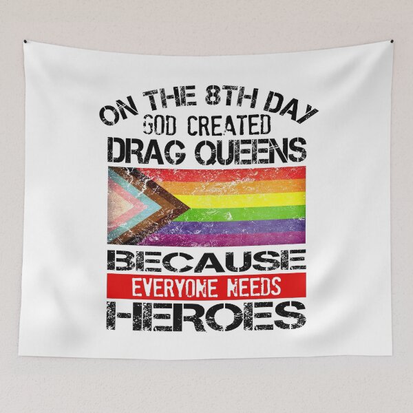 Item preview, Everyone Needs Heroes... Drag Queens designed and sold by Picket Club.