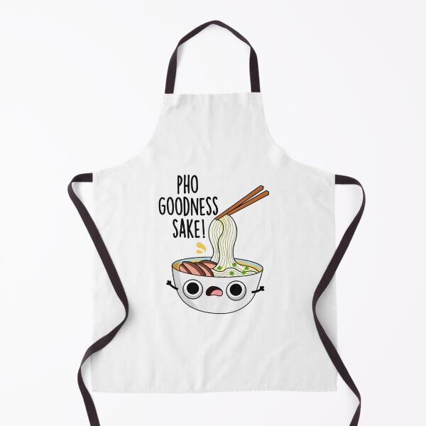 Item preview, Pho Goodness Sake Funny Noodle Puns  designed and sold by punnybone.