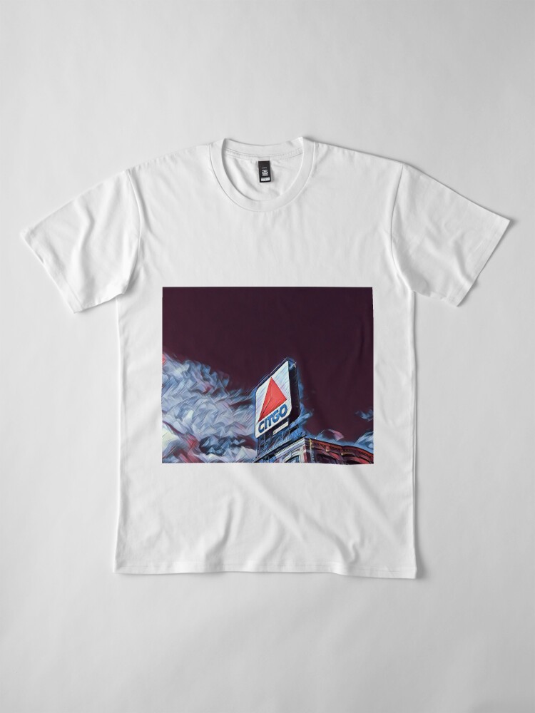 Citgo Sign Boston  Premium T-Shirt for Sale by Andrew Haley