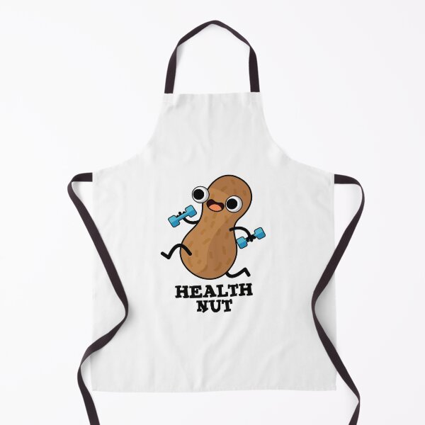 Item preview, Health Nut Exercise Funny Peanut Puns  designed and sold by punnybone.