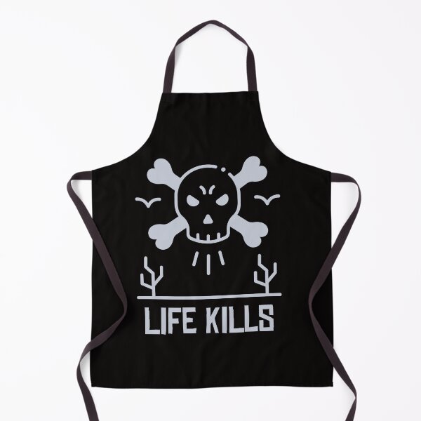Item preview, LIFE KILLS Existentialist illustration designed and sold by thelivingrp.