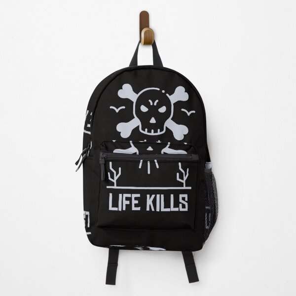Item preview, LIFE KILLS Existentialist illustration designed and sold by thelivingrp.