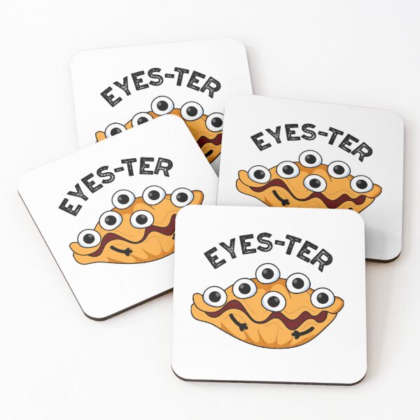 Item preview, Eyes-ter Funny Oyster Pun  designed and sold by punnybone.