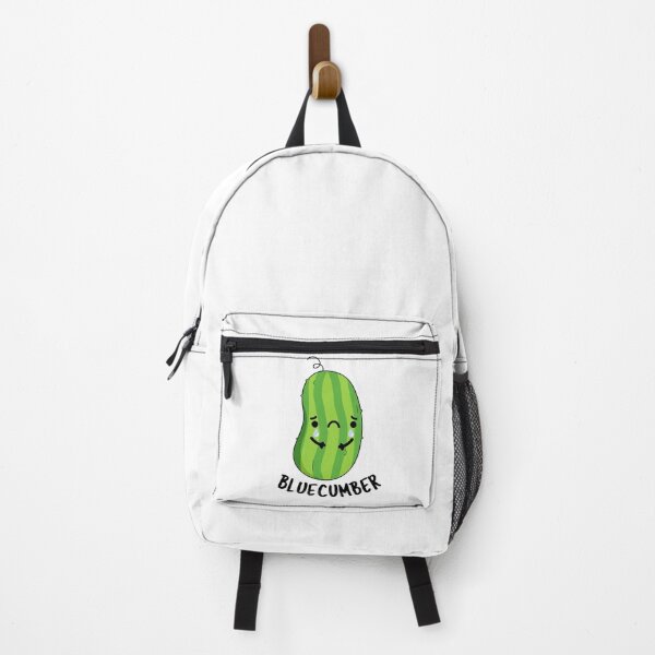 Item preview, Blue-cumber Funny Cucumber Puns designed and sold by punnybone.