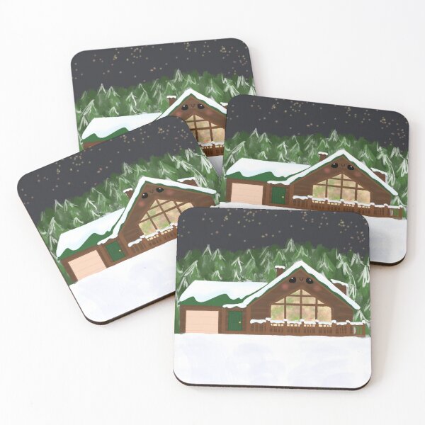 Item preview, Cozy Winter Cabin designed and sold by Cattodoodles.