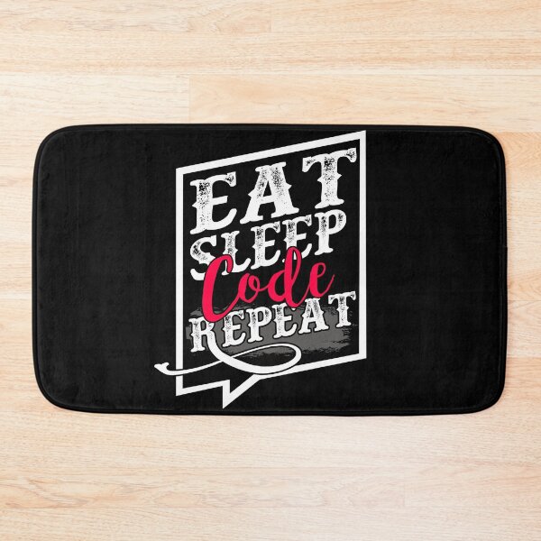 Item preview, Programmer - Eat Sleep Code Repeat designed and sold by UnknownArtistt.