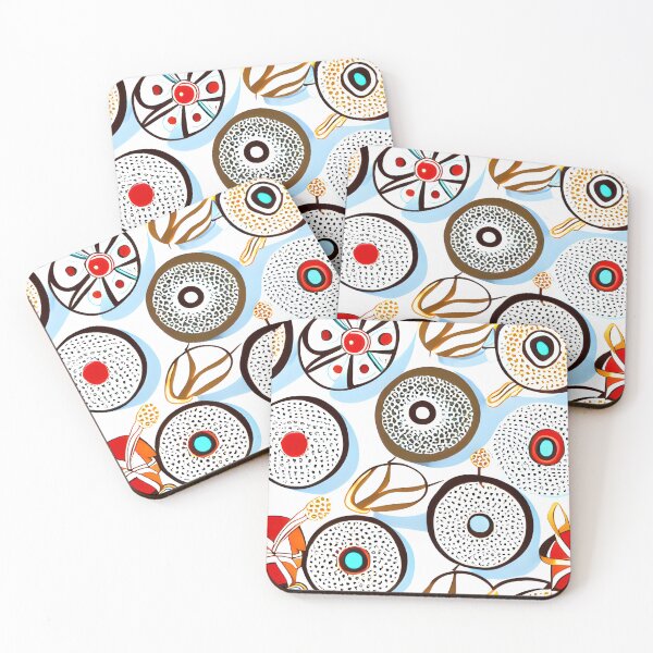 Item preview, seamless donut blob pattern #9 designed and sold by supeart.