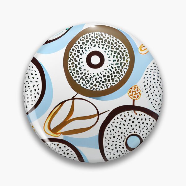 Item preview, seamless donut blob pattern #9 designed and sold by supeart.