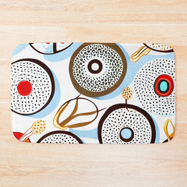 Item preview, seamless donut blob pattern #9 designed and sold by supeart.