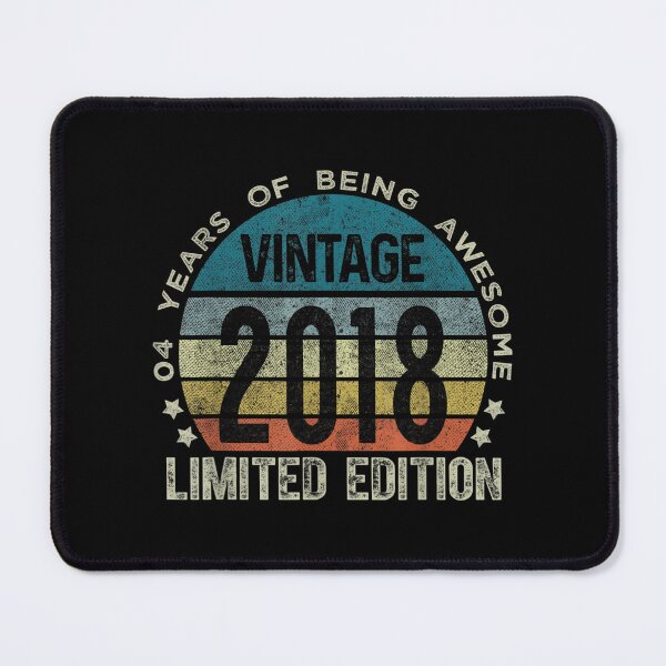 Item preview, 4 Year Old Gifts Vintage 2018 Limited Edition 4th Birthday designed and sold by gaciamingeo12.