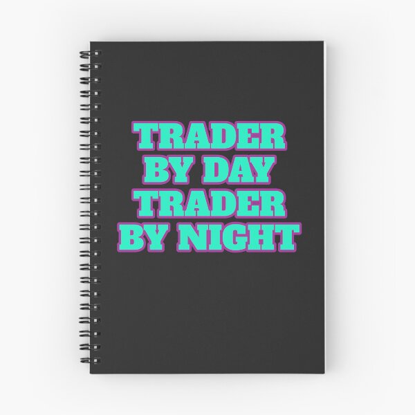 Item preview, Trader By Day, Trader By Night - Bright Blue designed and sold by Chubuter.