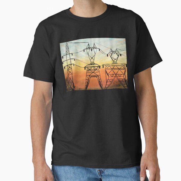 Item preview, Electricity Aliens Painting designed and sold by KVELKY.