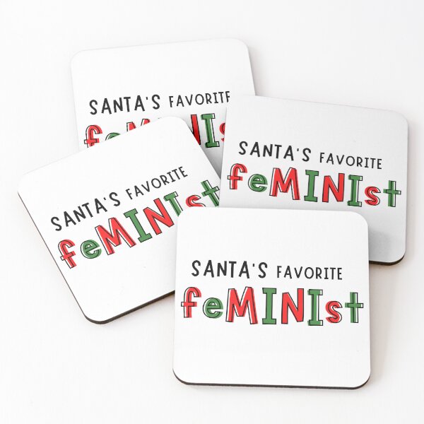 Item preview, Santa's Favorite FeMINIst | CHRISTMAS FEMINIST QUOTE | FEMINIST KIDS CHRISTMAS designed and sold by Festive Feminist.