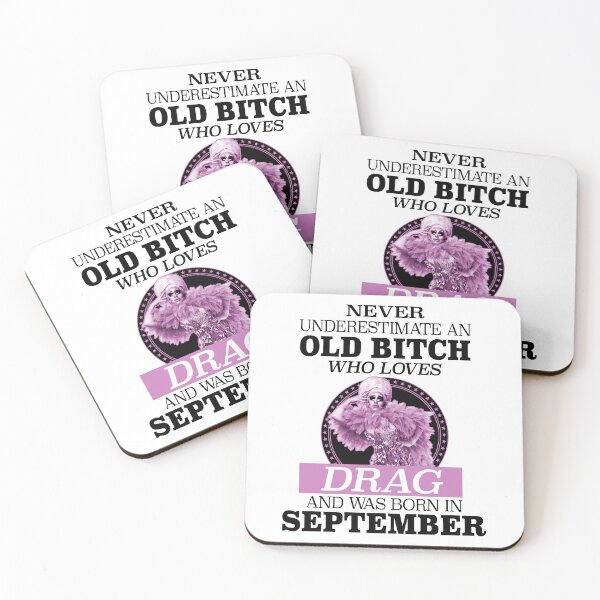 Item preview, Never Underestimate An Old Bitch Who Loves Drag designed and sold by Picket Club.