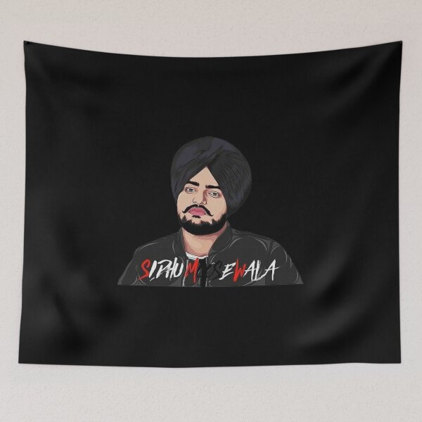 Item preview, Sidhu Moosewala potrait designed and sold by ThomasCraigy.