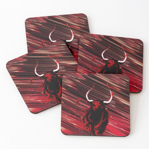 Item preview, WILD RED BULLS designed and sold by johnnyssandart.