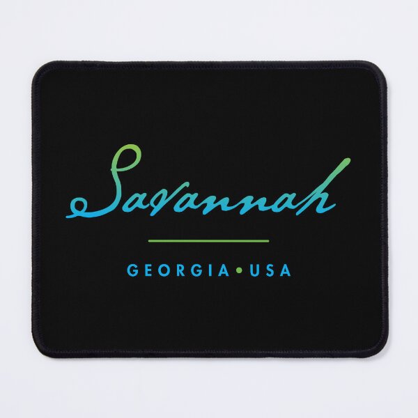 Item preview, Savannah Georgia Typographic Design designed and sold by Futurebeachbum.