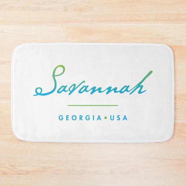 Item preview, Savannah Georgia Typographic Design designed and sold by Futurebeachbum.