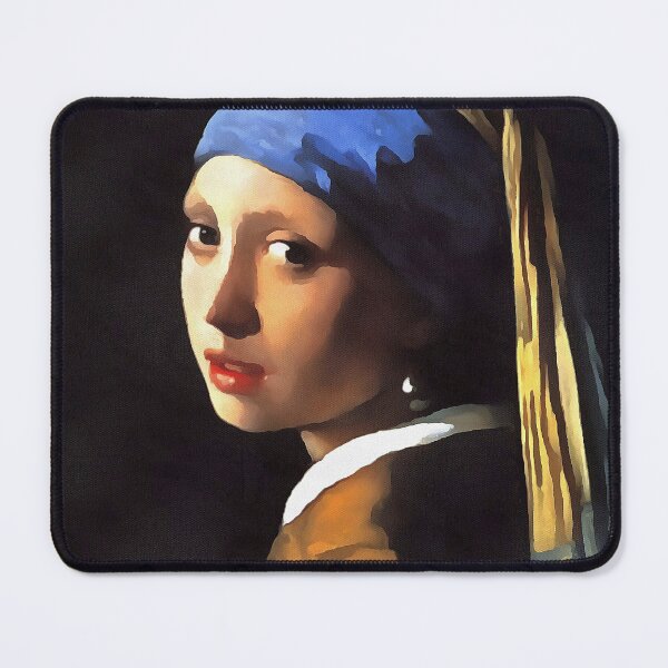Item preview, Girl with a Pearl Earring Tronie Acrylic Painting designed and sold by taiche.