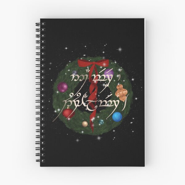 Item preview, Ná merye i turuhalmeri! Elvish Christmas designed and sold by TavRidge.