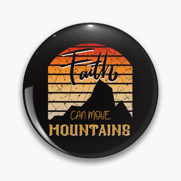 Item preview, Faith Can Move Mountains designed and sold by Quirky Dez.