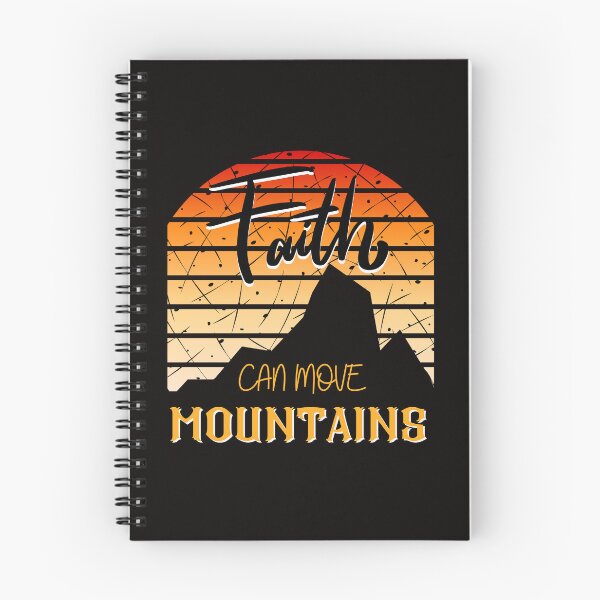 Item preview, Faith Can Move Mountains designed and sold by Quirky Dez.