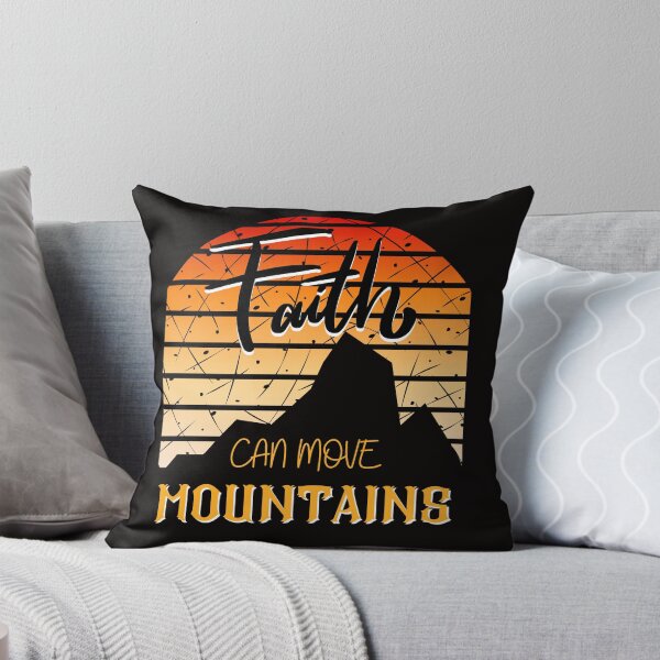 Item preview, Faith Can Move Mountains designed and sold by Quirky Dez.