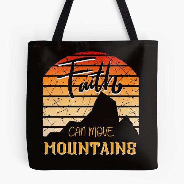 Item preview, Faith Can Move Mountains designed and sold by Quirky Dez.