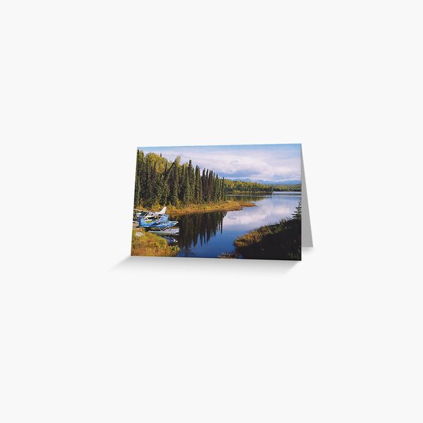 Come fly with me to Alaska! Greeting Card
