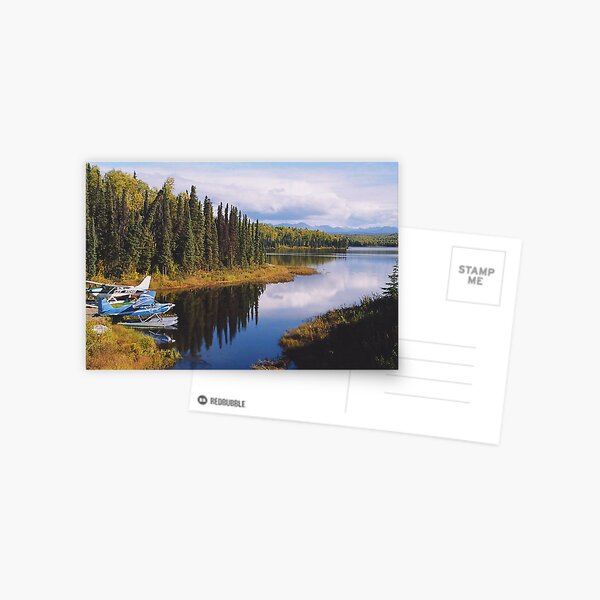 Come fly with me to Alaska! Postcard