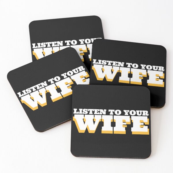 Item preview, LISTEN TO YOUR WIFE V2 designed and sold by babyrage.