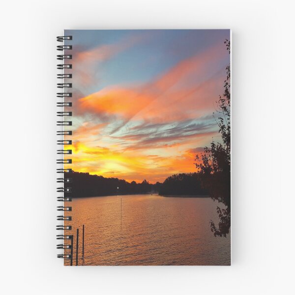 Item preview, Early Morning Sunrise Over the Coosa River designed and sold by Charldia.