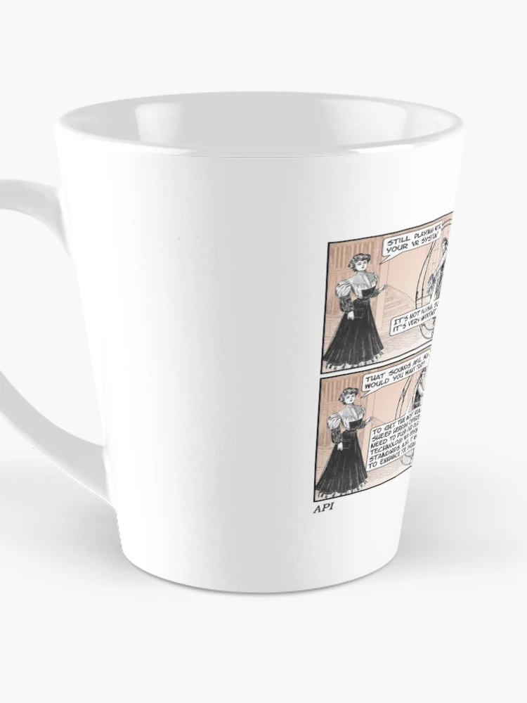 Thumbnail 3 von 4, Kaffeebecher, API Comic designt und verkauft von SteamBitDesign.