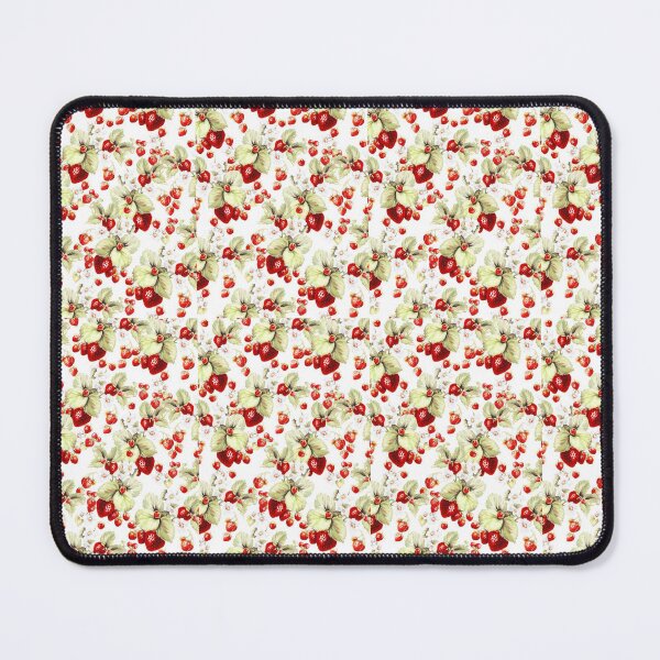 Item preview, Strawberry with flowers  designed and sold by Pixiedrop.