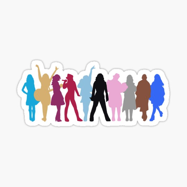 Taylor Swift Stickers, Redbubble