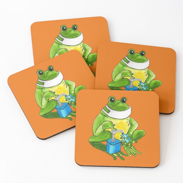 Item preview, clean frog designed and sold by JoJoFavro.