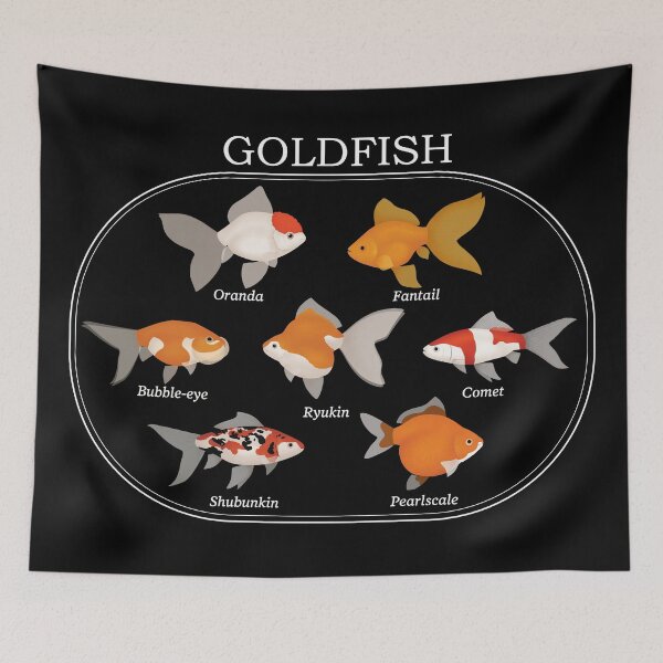 Item preview, Types Of Goldfish  designed and sold by Charloote.