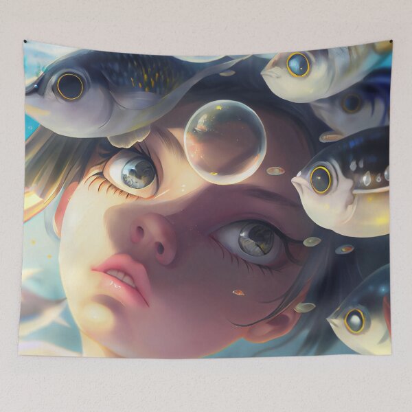 Item preview, kira - fantasía submarina designed and sold by Tenseal.