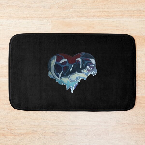 Item preview, Frozen Heart - Dark Moody Colors with Transparent Background designed and sold by Lucidesigns.