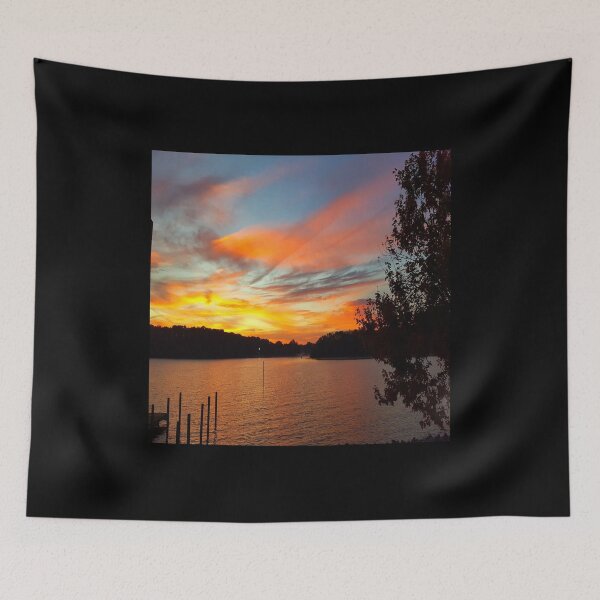 Item preview, Early Morning Sunrise Over the Coosa River designed and sold by Charldia.