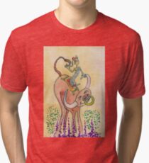 Having fun with my Buffalo Tri-blend T-Shirt