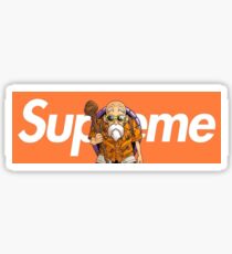 TORTUE GENIAL X supreme Sticker