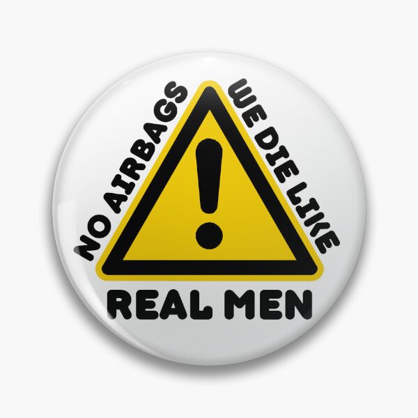 Item preview, No Air We Die Like Real Men - Funny designed and sold by BopleDesigns.