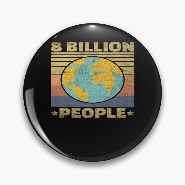 Item preview, 8 Billion People Achievements Celebrate with Funny Tshirt Classic T-Shirt designed and sold by M7MED12.
