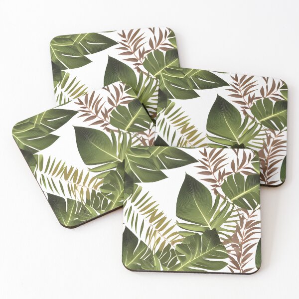 Item preview, tripical leaf floral pattern #13 designed and sold by supeart.