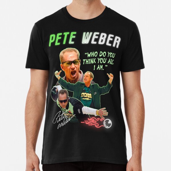 Pete Weber Bowling Vintage T-Shirt Design Premium T-Shirt